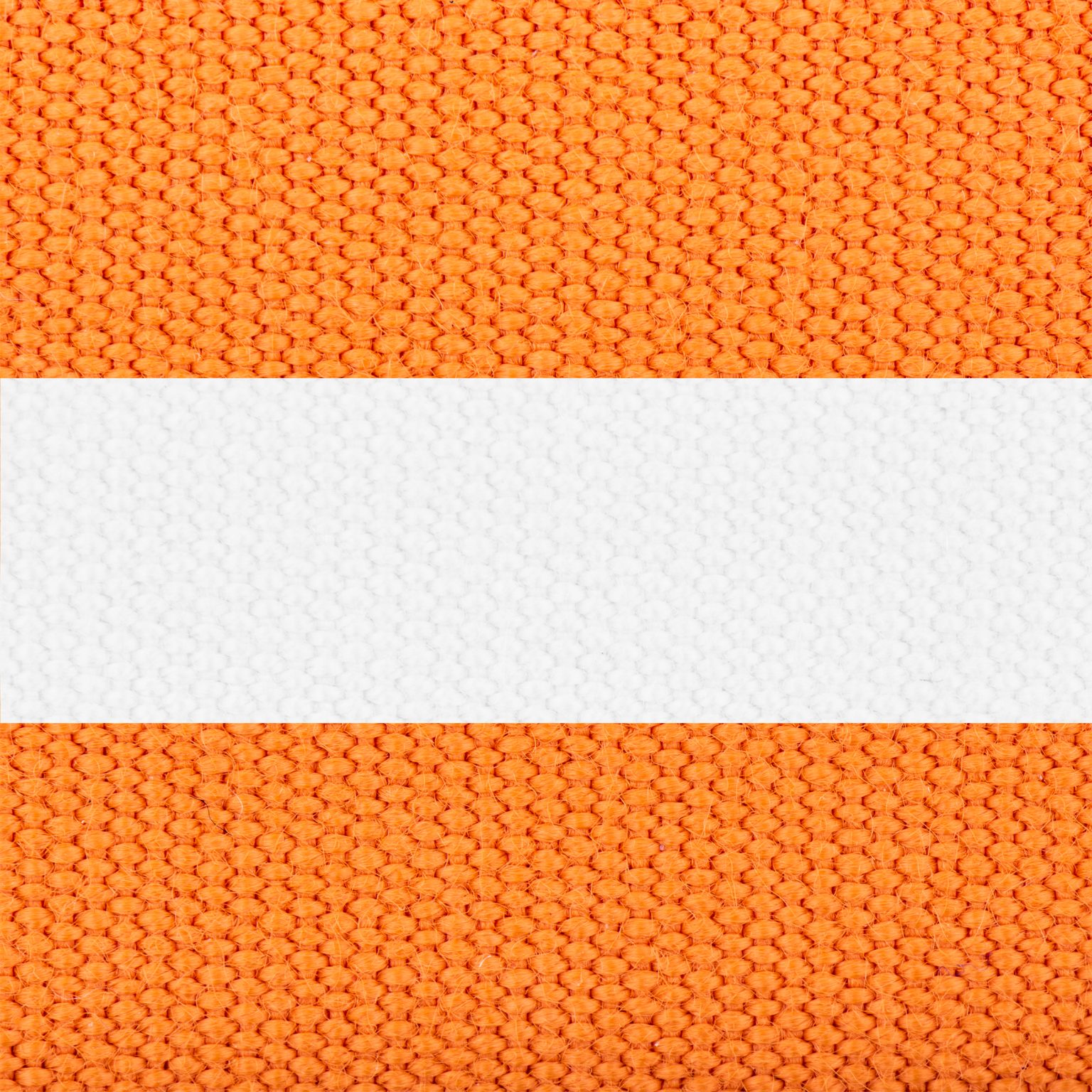 Orange & White Stripe