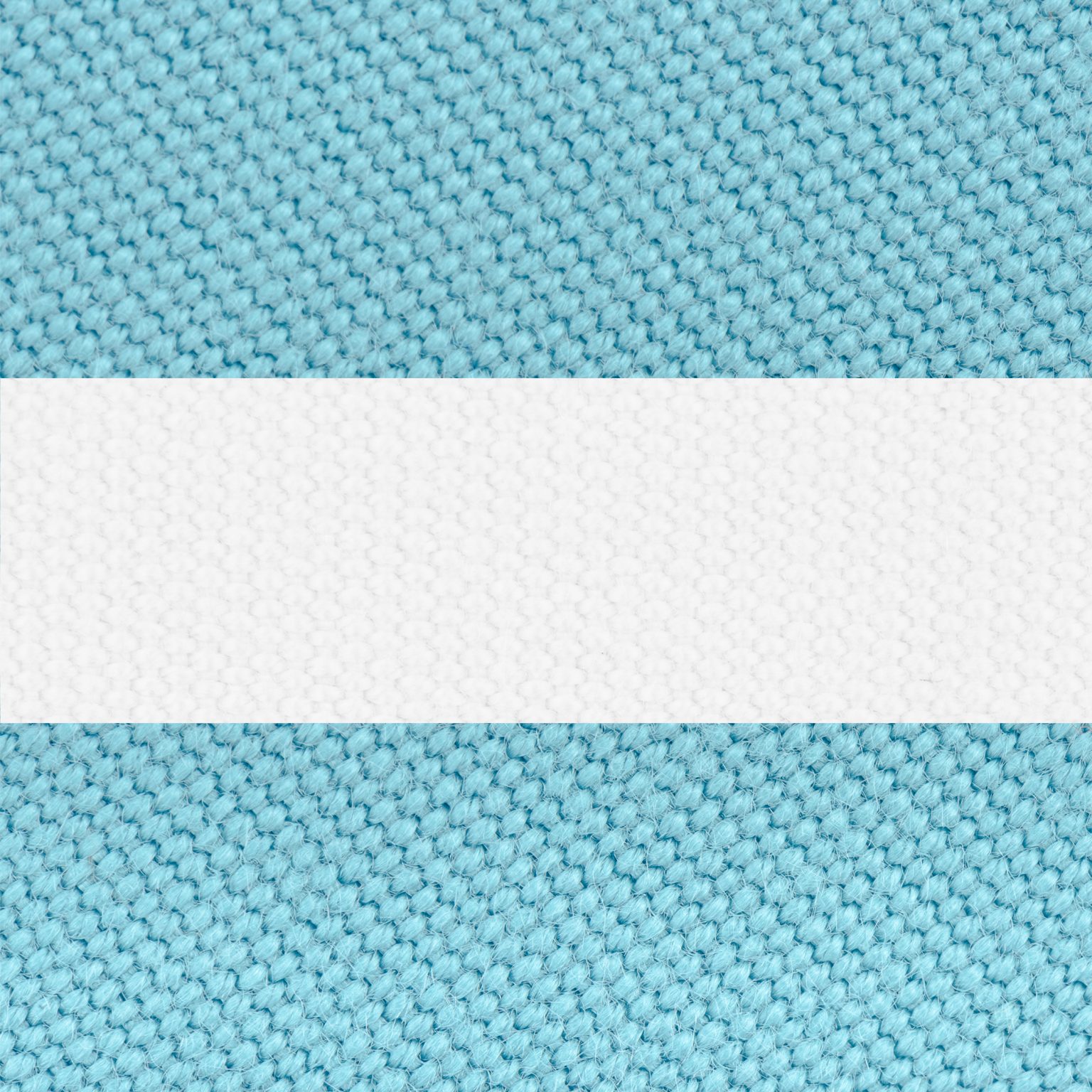 Turquoise & White Stripe