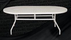 R-42x76-H - Oval Hilo Top Dining Table