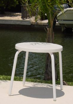 L-18F Commercial Fiberglass Side Table