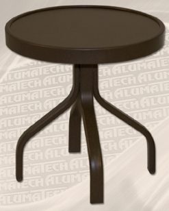 I-18-M - 18" Solid Aluminum Top Table