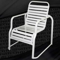 R-55 - Strap Sled Base Dining Chair