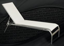 T-716 - Stacking Commercial Sling Chaise Lounge