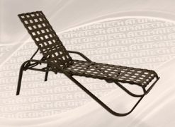 V-316 Cross Strap Chaise Lounge